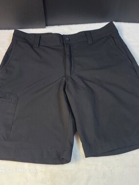 Men's Black Performance Shorts